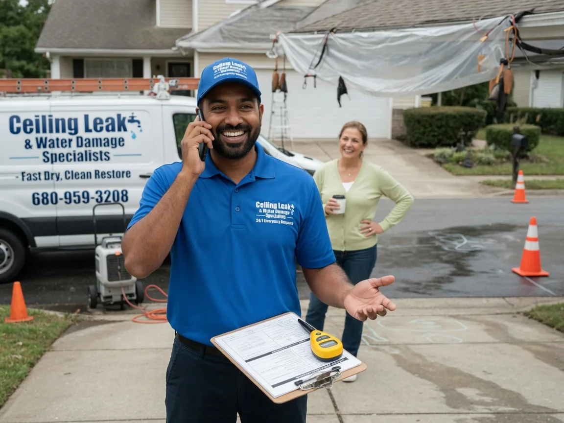 Ceiling Leak Cleanup Tununak, AK FAQs